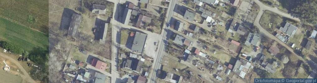 Zdjęcie satelitarne Paczkomat InPost WOK01M