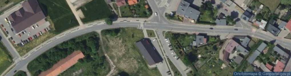 Zdjęcie satelitarne Paczkomat InPost WOZ01N