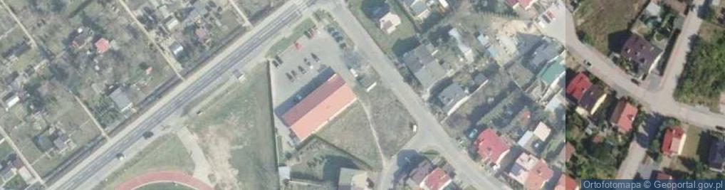 Zdjęcie satelitarne Paczkomat InPost WQW01M