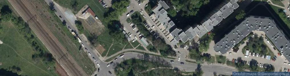 Zdjęcie satelitarne Paczkomat InPost WRO02APP