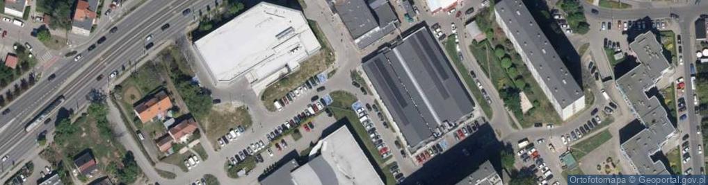 Zdjęcie satelitarne Paczkomat InPost WRO05APP