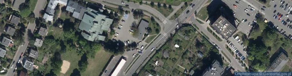 Zdjęcie satelitarne Paczkomat InPost WRO05M