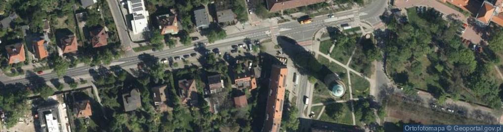 Zdjęcie satelitarne Paczkomat InPost WRO06BAPP