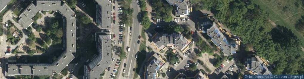 Zdjęcie satelitarne Paczkomat InPost WRO07HP