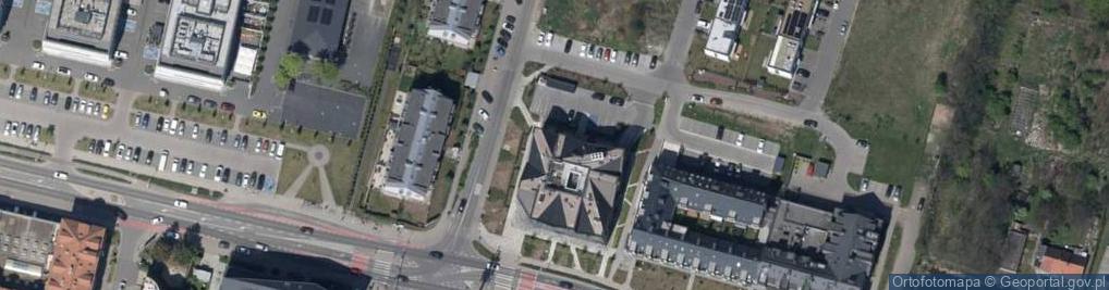 Zdjęcie satelitarne Paczkomat InPost WRO07H