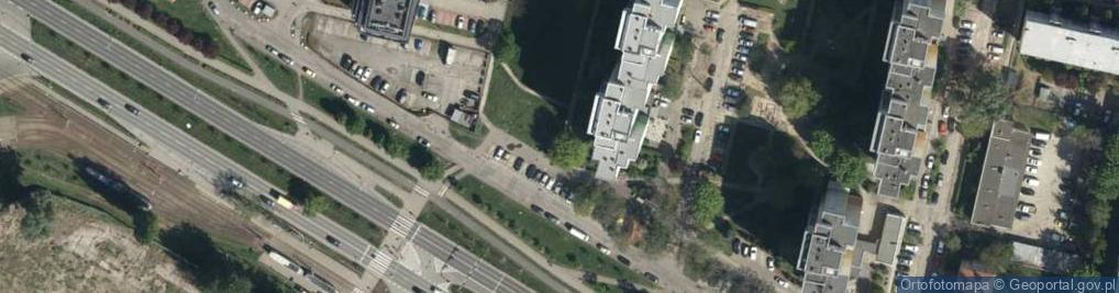 Zdjęcie satelitarne Paczkomat InPost WRO08BAPP