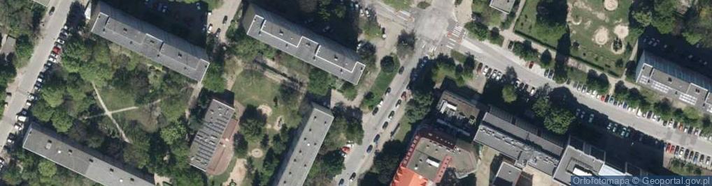 Zdjęcie satelitarne Paczkomat InPost WRO100M