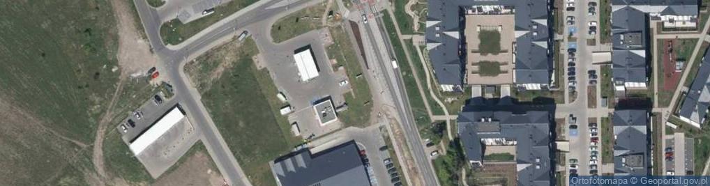 Zdjęcie satelitarne Paczkomat InPost WRO10M