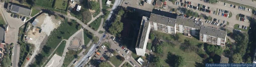 Zdjęcie satelitarne Paczkomat InPost WRO13N