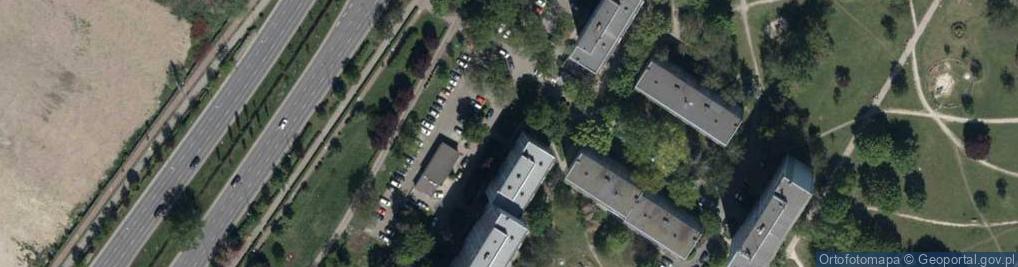 Zdjęcie satelitarne Paczkomat InPost WRO14M