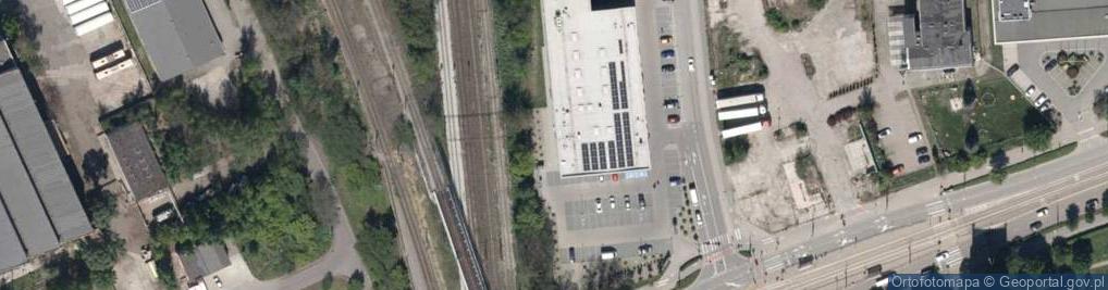 Zdjęcie satelitarne Paczkomat InPost WRO167M