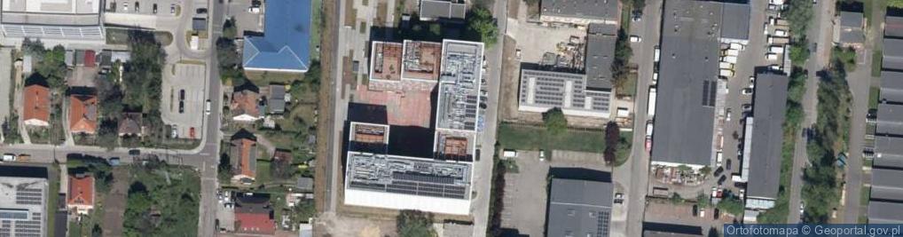 Zdjęcie satelitarne Paczkomat InPost WRO17APP