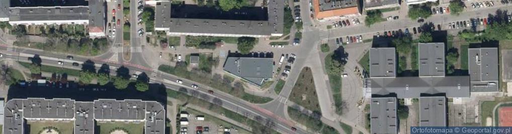 Zdjęcie satelitarne Paczkomat InPost WRO17L