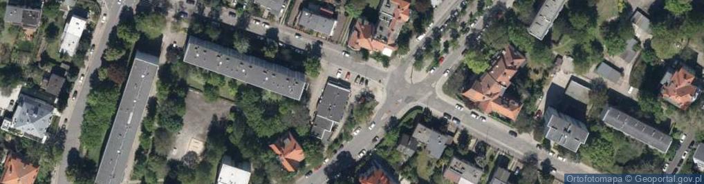 Zdjęcie satelitarne Paczkomat InPost WRO21N