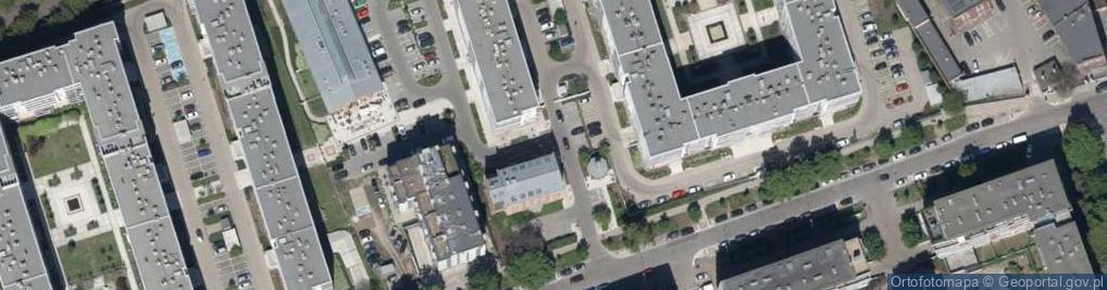 Zdjęcie satelitarne Paczkomat InPost WRO25HP