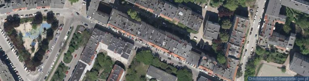 Zdjęcie satelitarne Paczkomat InPost WRO25H