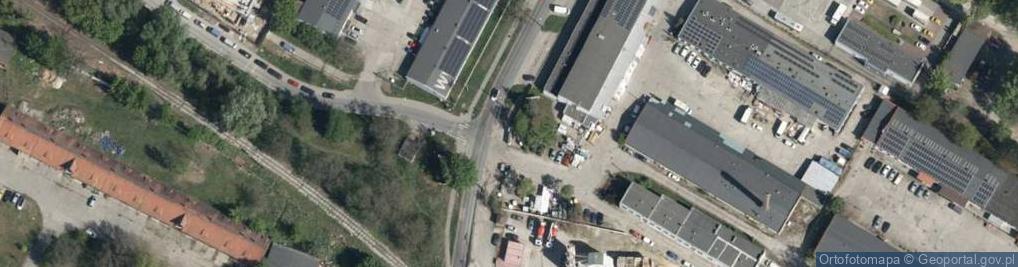 Zdjęcie satelitarne Paczkomat InPost WRO296M