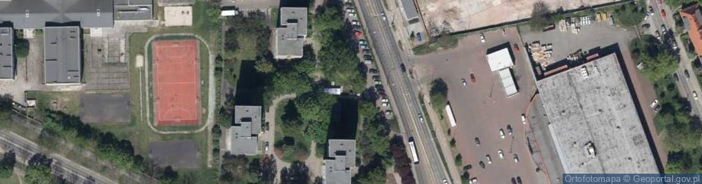 Zdjęcie satelitarne Paczkomat InPost WRO325M