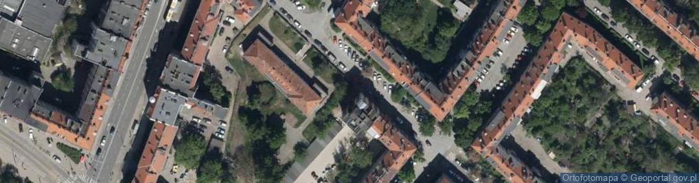 Zdjęcie satelitarne Paczkomat InPost WRO344M