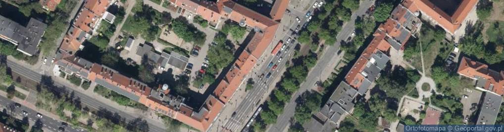 Zdjęcie satelitarne Paczkomat InPost WRO41HP