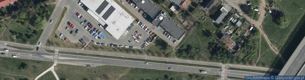 Zdjęcie satelitarne Paczkomat InPost WRO54M