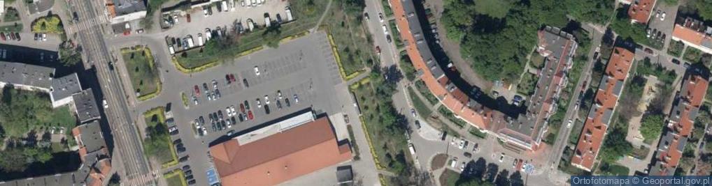 Zdjęcie satelitarne Paczkomat InPost WRO64M