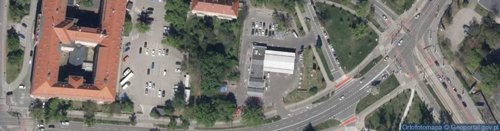 Zdjęcie satelitarne Paczkomat InPost WRO79M