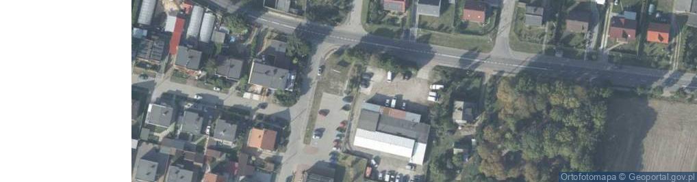 Zdjęcie satelitarne Paczkomat InPost WSK01M
