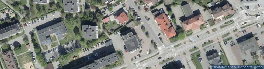 Zdjęcie satelitarne Paczkomat InPost WZM01A