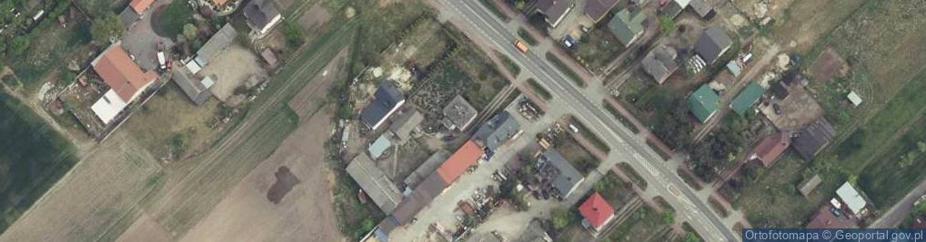 Zdjęcie satelitarne Paczkomat InPost XKC01M