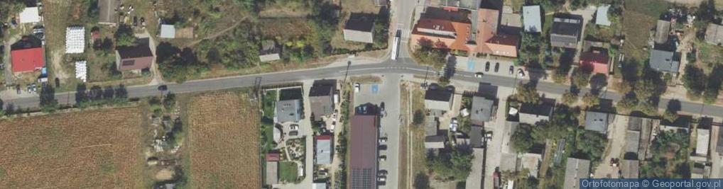 Zdjęcie satelitarne Paczkomat InPost XZD01M