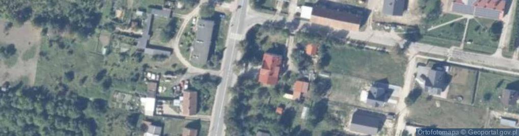 Zdjęcie satelitarne Paczkomat InPost XZE01M