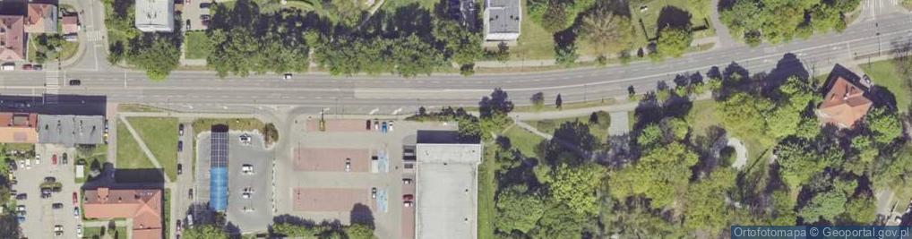Zdjęcie satelitarne Paczkomat InPost ZAB04M