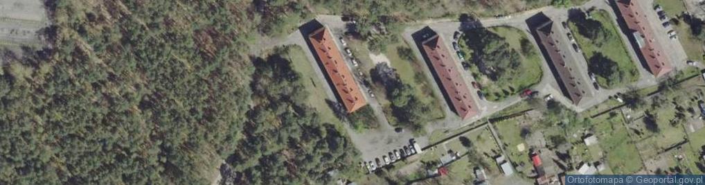 Zdjęcie satelitarne Paczkomat InPost ZAG01N