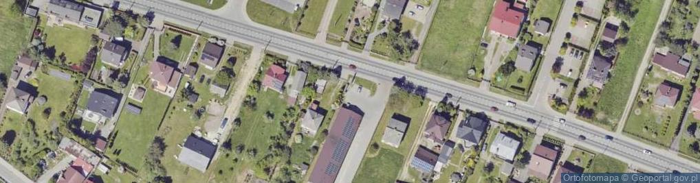 Zdjęcie satelitarne Paczkomat InPost ZAI01M