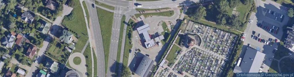 Zdjęcie satelitarne Paczkomat InPost ZAM14M