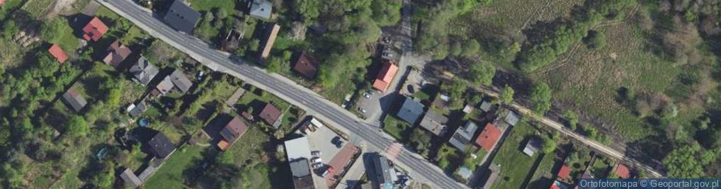 Zdjęcie satelitarne Paczkomat InPost ZAW03BAPP