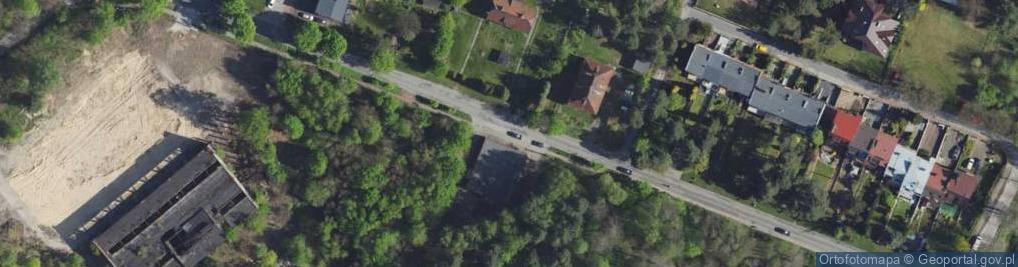 Zdjęcie satelitarne Paczkomat InPost ZAW03N