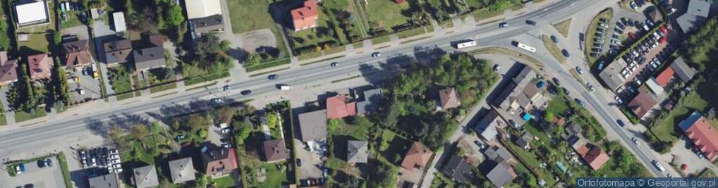 Zdjęcie satelitarne Paczkomat InPost ZAW04M