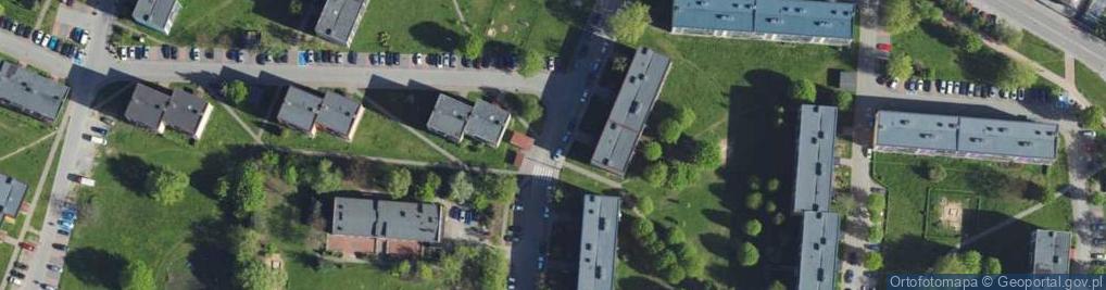 Zdjęcie satelitarne Paczkomat InPost ZAW05M