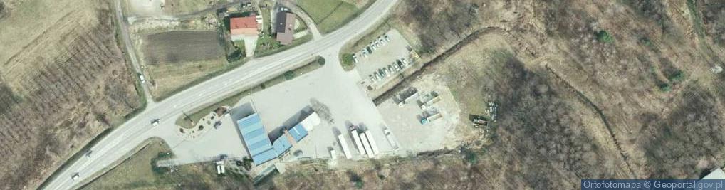 Zdjęcie satelitarne Paczkomat InPost ZBN01BAPP