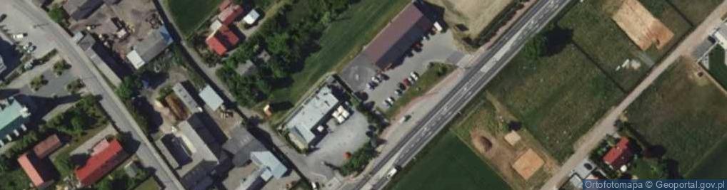 Zdjęcie satelitarne Paczkomat InPost ZDA01M