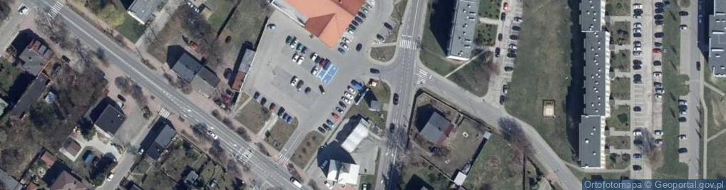 Zdjęcie satelitarne Paczkomat InPost ZDW08M