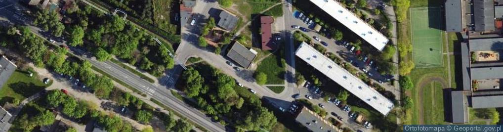 Zdjęcie satelitarne Paczkomat InPost ZDW16M