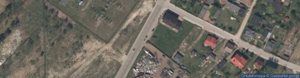 Zdjęcie satelitarne Paczkomat InPost ZEL04M
