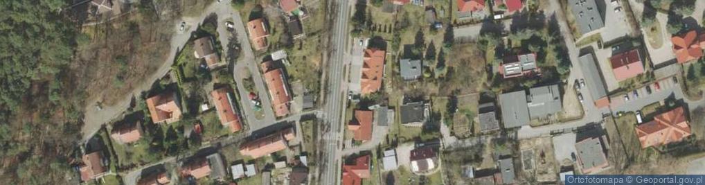 Zdjęcie satelitarne Paczkomat InPost ZGO17M