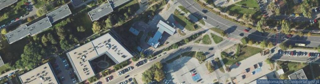 Zdjęcie satelitarne Paczkomat InPost ZGO23M