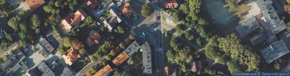 Zdjęcie satelitarne Paczkomat InPost ZGO55M