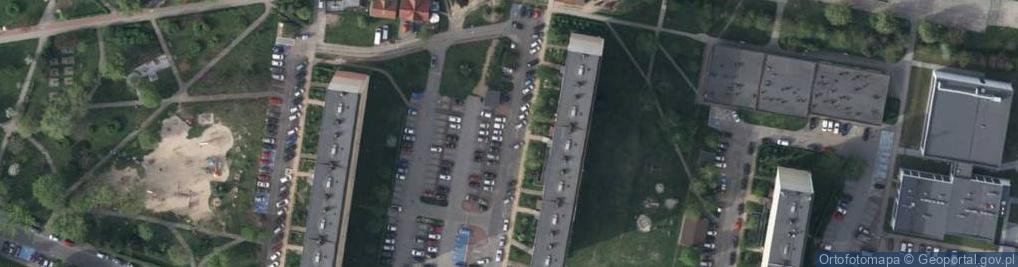 Zdjęcie satelitarne Paczkomat InPost ZOR10N