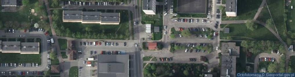 Zdjęcie satelitarne Paczkomat InPost ZOR28M